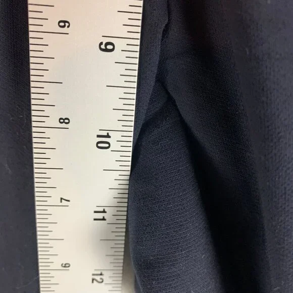 MM. LaFleur Women's The Foster‎ Pant Power Stretch Side Zip Navy Size 2 9543 - Picture 5 of 15